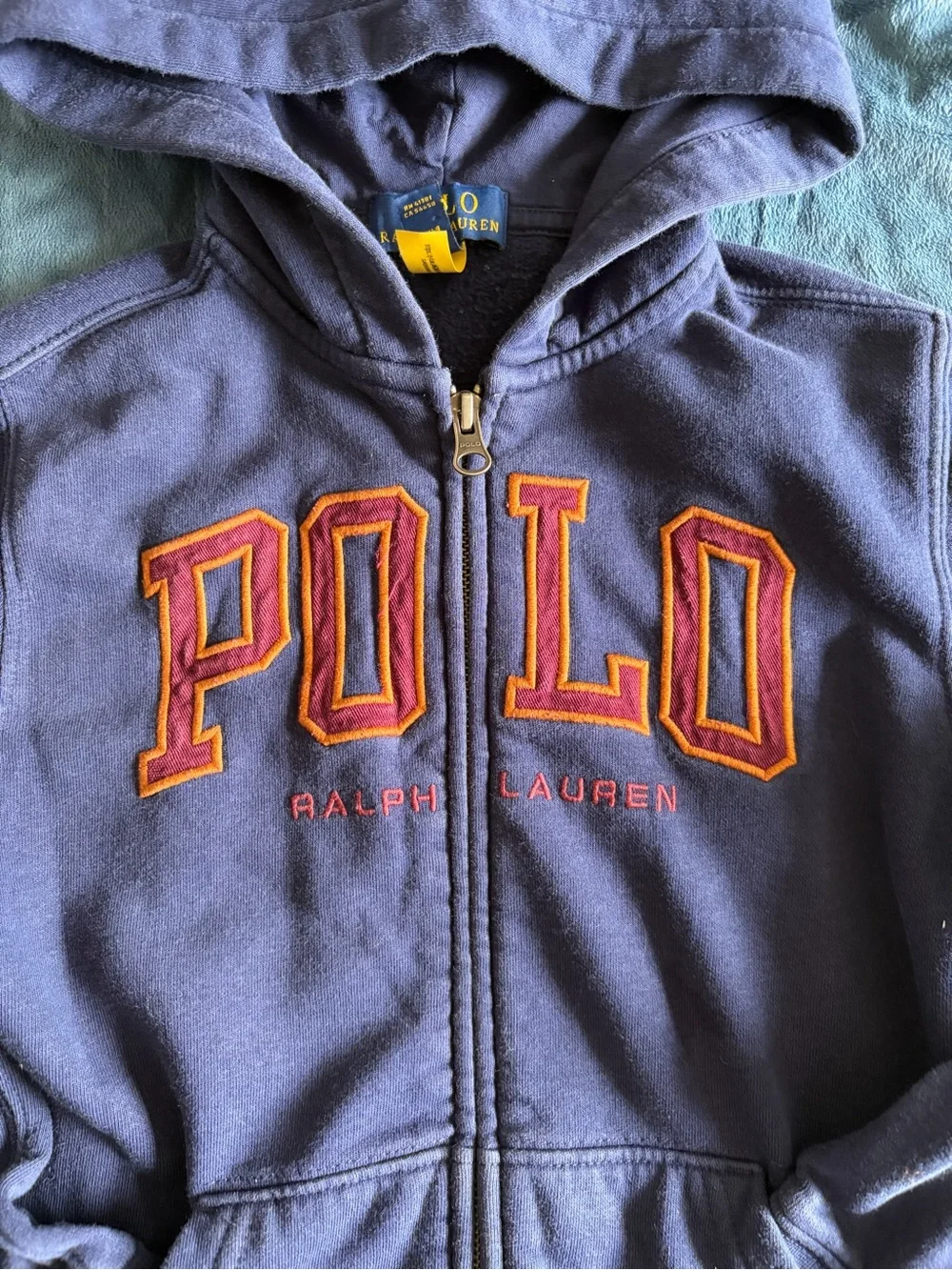 Polo by Ralph Lauren Kids Navy Zip-Up Hoodie set